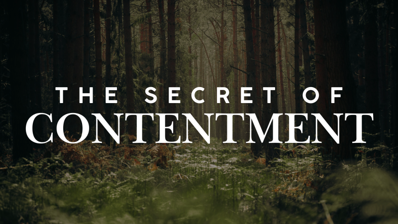 The Secret of Contentment